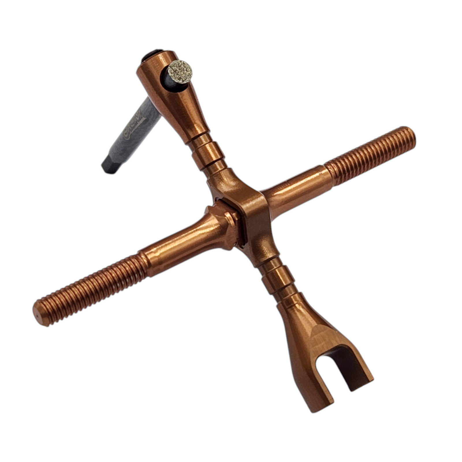 INOV8 HexLite Multi-Tool 4mm Turnbuckle & 2mm Hex (Bronze)