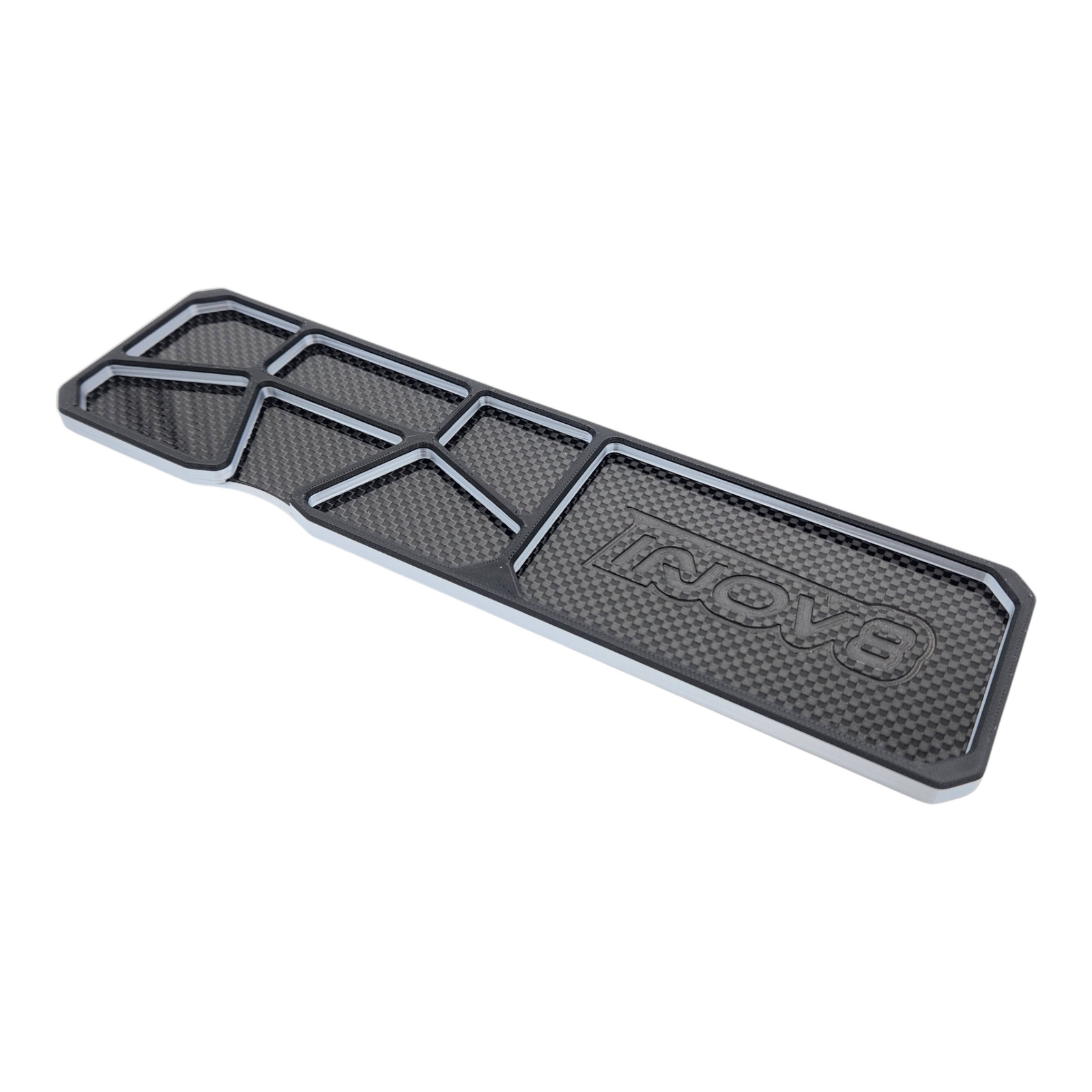 INOV8 3DX Carbon Parts Tray (250x67mm) - Silver