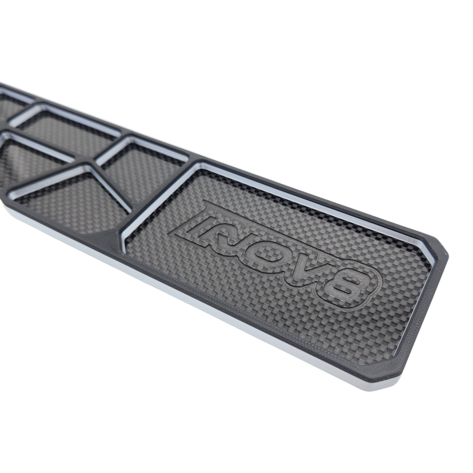 INOV8 3DX Carbon Parts Tray (250x67mm) - Silver