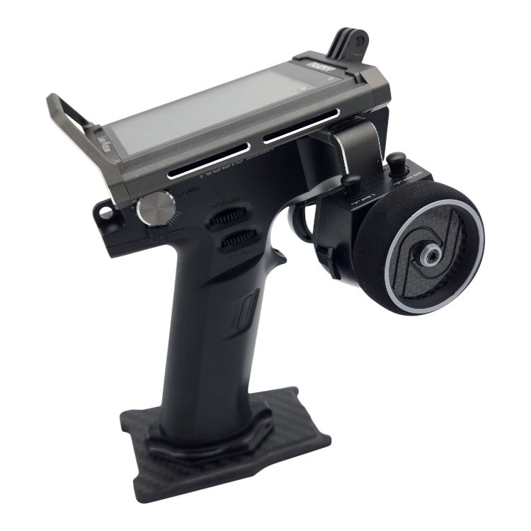 INOV8 3DX Carbon Steering Wheel for FlySky Noble/Noble Pro (Silver)