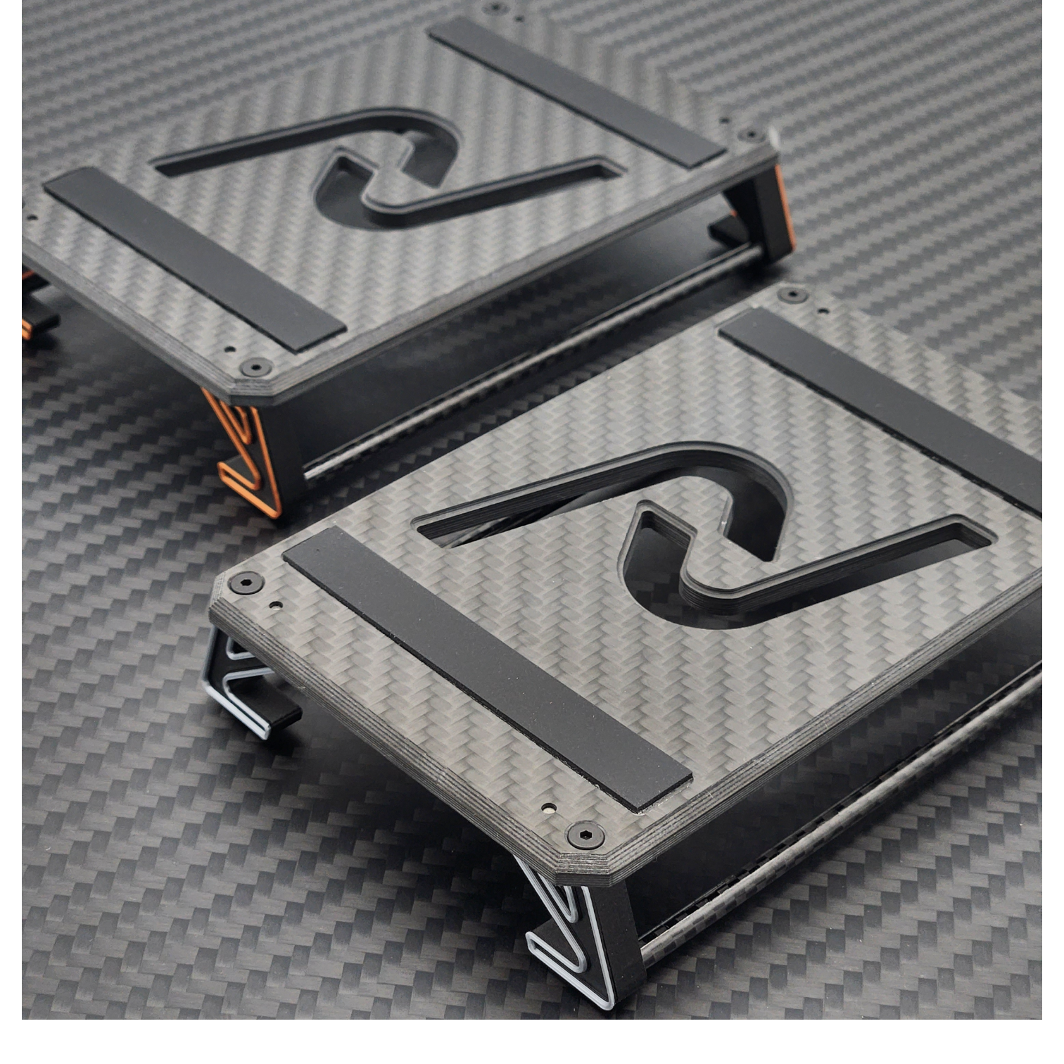 INOV8 3DX Carbon Car Stand for 1/10th & 1/12th Onroad (Silver)
