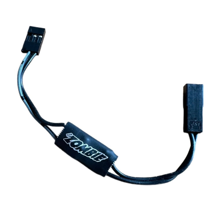 High Volt 8.7V fan booster w adjustable wires & extra heat shrink