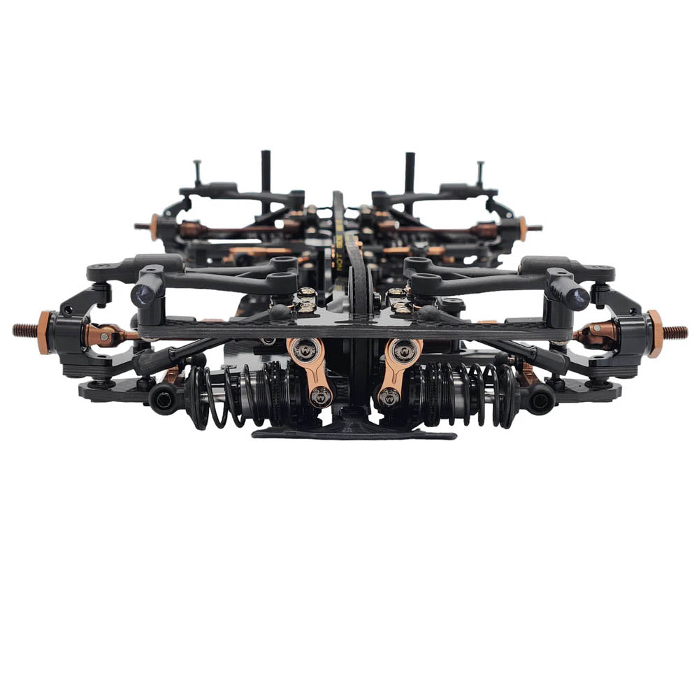 SP1 1/10th EP On-Road Touring Car Kit-Carbon (reinforced all 4 bulkheads)