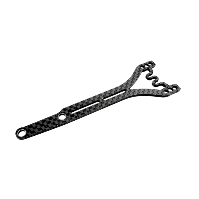 RC MAKER 1120 - 2.0mm Carbon Rear Topdeck - Med Flex (1)