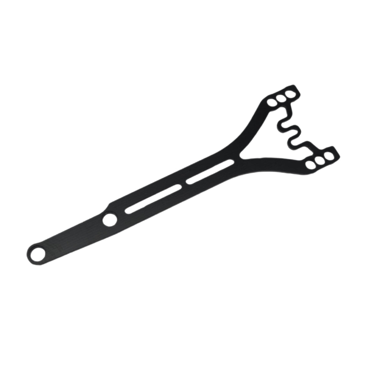 RC MAKER 1124 - 2.0mm Fiberglass Rear Topdeck - Med Flex (1) (Option)