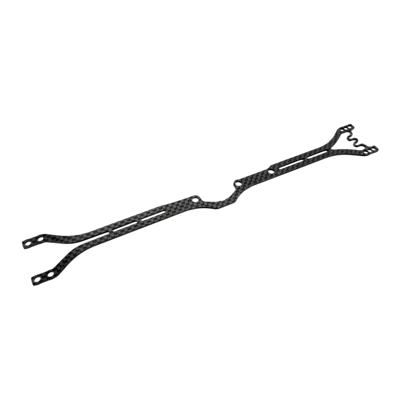 RC MAKER 1126 - 2.0mm Carbon 1 Piece Topdeck - Med Flex (1) (Option)