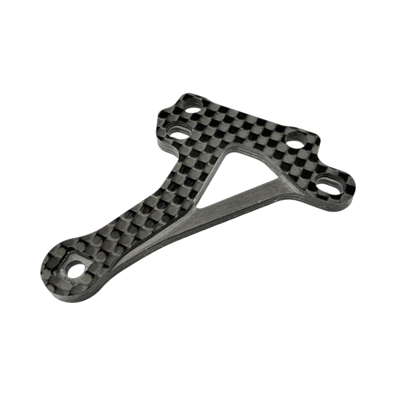 RC MAKER 1132 - Rear Right Upper Bulkhead/Vert Body Mount (1) (Option)