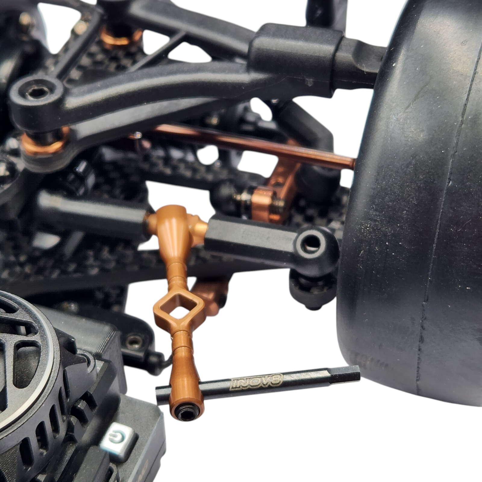 INOV8 HexLite Multi-Tool 4mm Turnbuckle & 2mm Hex (Bronze)