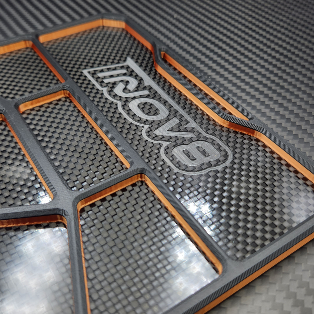 INOV8 3DX Carbon Parts Tray (161x126mm) - Bronze