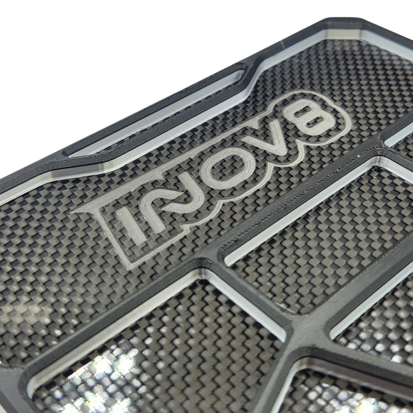 INOV8 3DX Carbon Parts Tray (161x126mm) - Silver