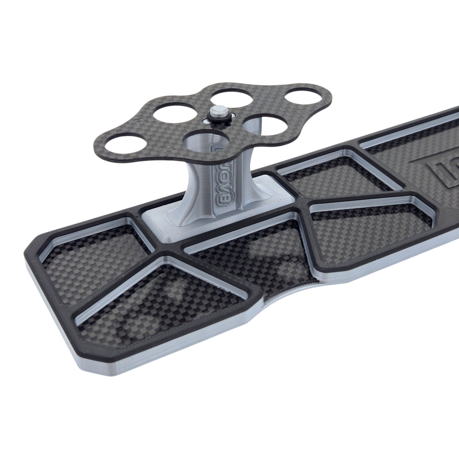 INOV8 3DX Carbon Parts Tray (250x67mm) - Silver