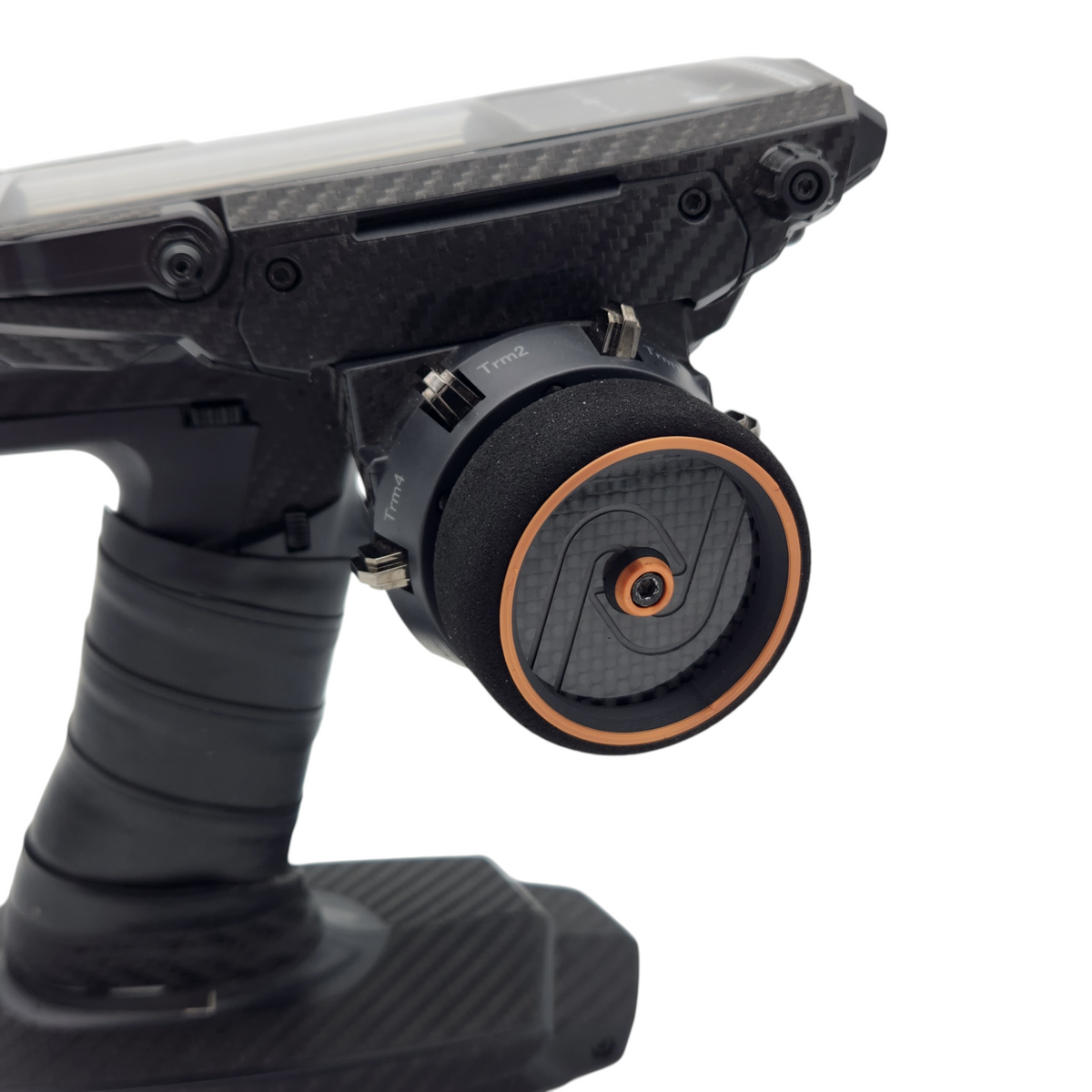 INOV8 3DX Carbon Steering Wheel for Sanwa M17/MT44/MT5 (Bronze)