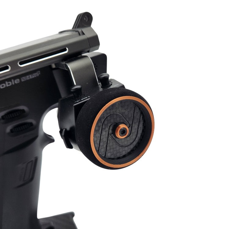 INOV8 3DX Carbon Steering Wheel for FlySky Noble/Noble Pro (Bronze)