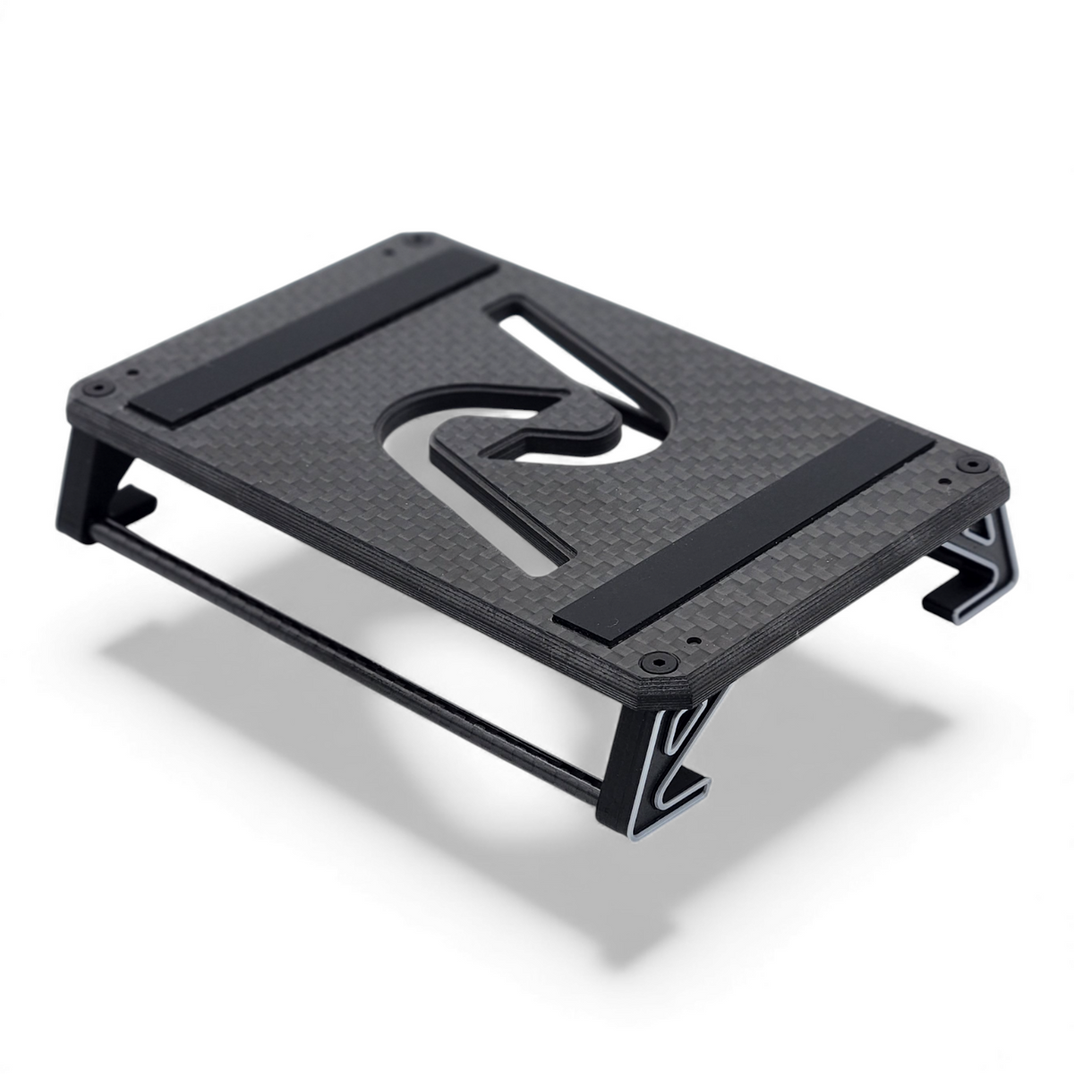 INOV8 3DX Carbon Car Stand for 1/10th &amp; 1/12th Onroad (Silver)