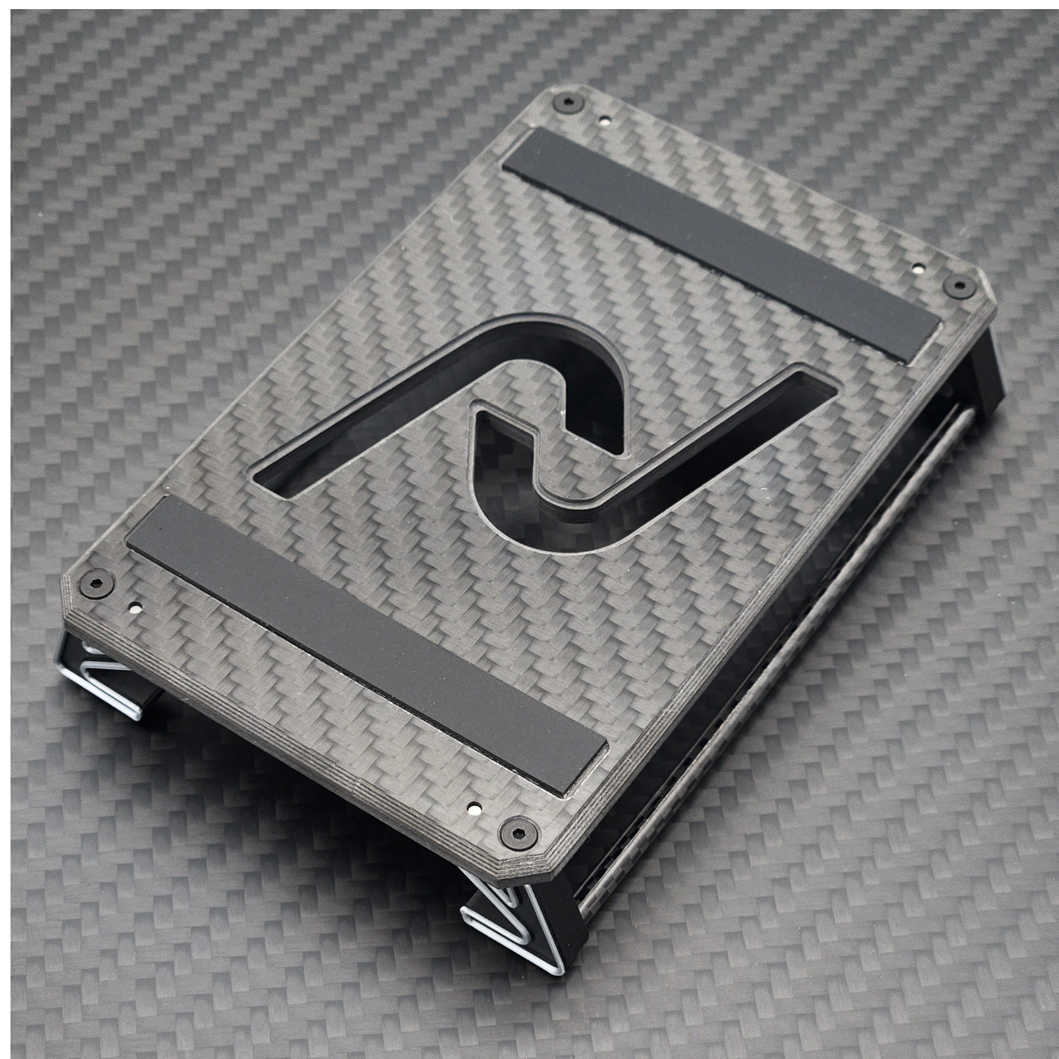 INOV8 3DX Carbon Car Stand for 1/10th & 1/12th Onroad (Silver)