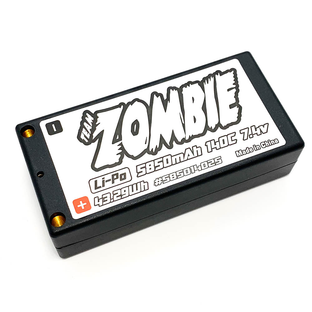 Team Zombie 5850mAh 7.4v 140c shortie