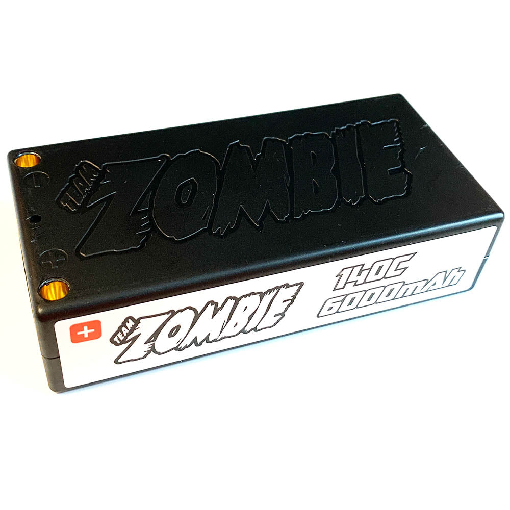 Team Zombie 6000mAh 7.4v 140c shortie EFRA, BRCA approved