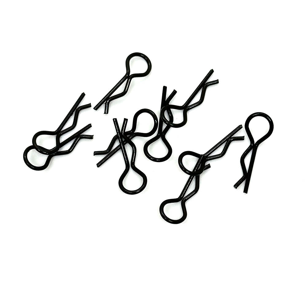 Team Zombie Signature colour body clip 1/10 - Z-BLACK  (10)