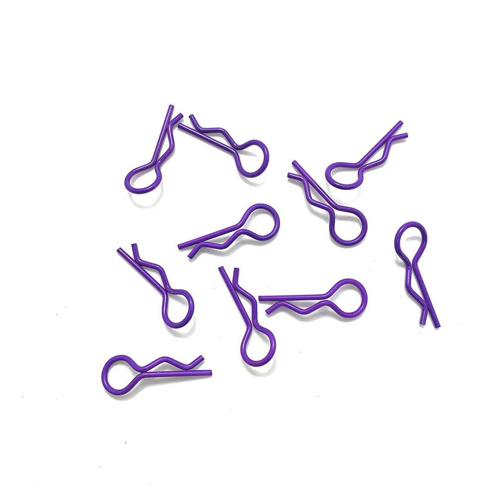 Team Zombie Signature colour body clip 1/10 - Z-PURPLE  (10)