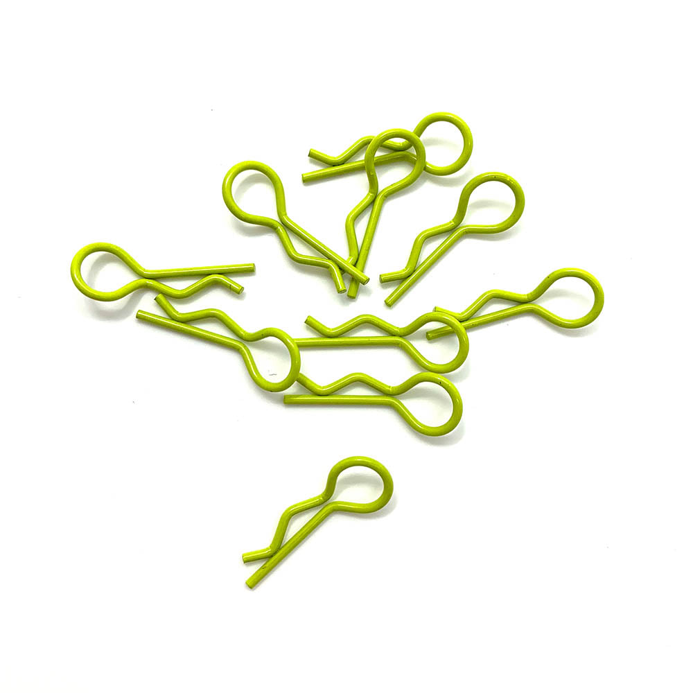 Team Zombie Signature colour body clip 1/10 - Z-YELLOW  (10)