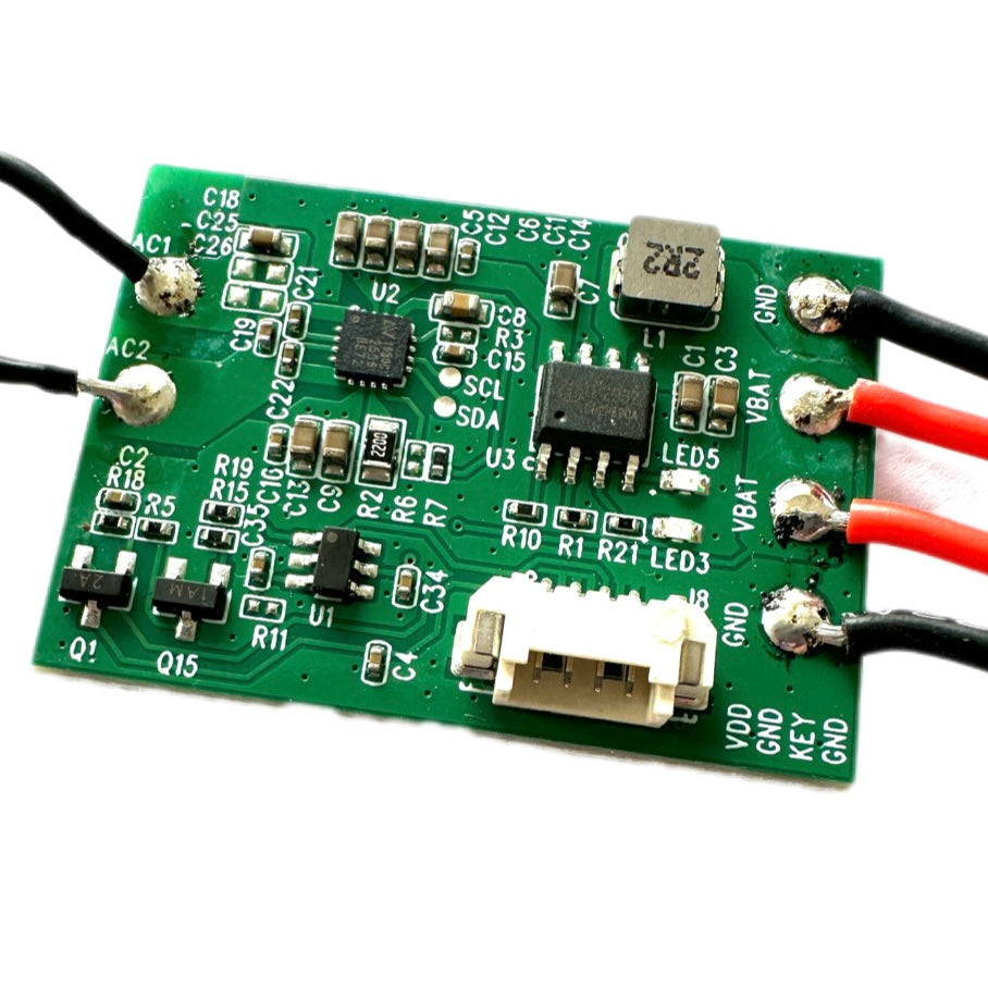 M17 wireless charging system w 3200mah 3.7V lipo
