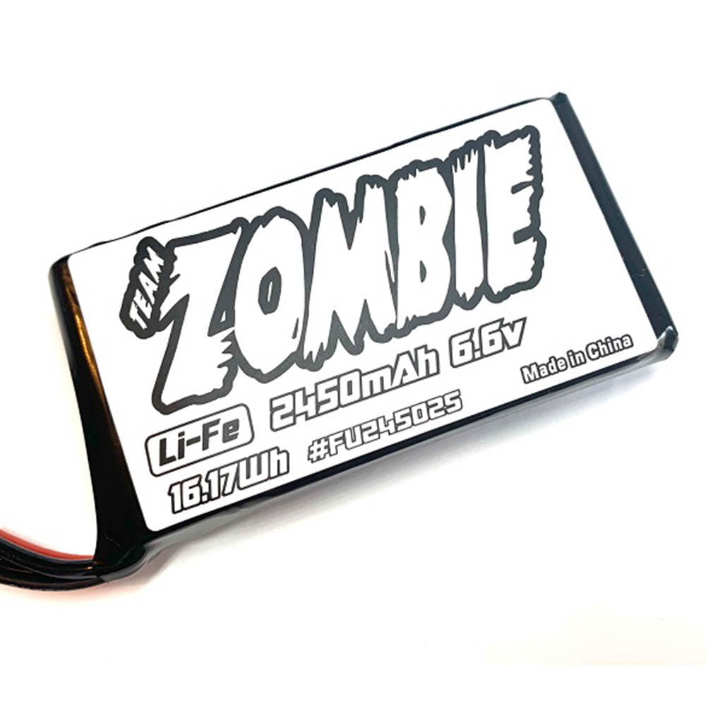 Team Zombie 2450mAh 6.6v fits Futaba 10PX