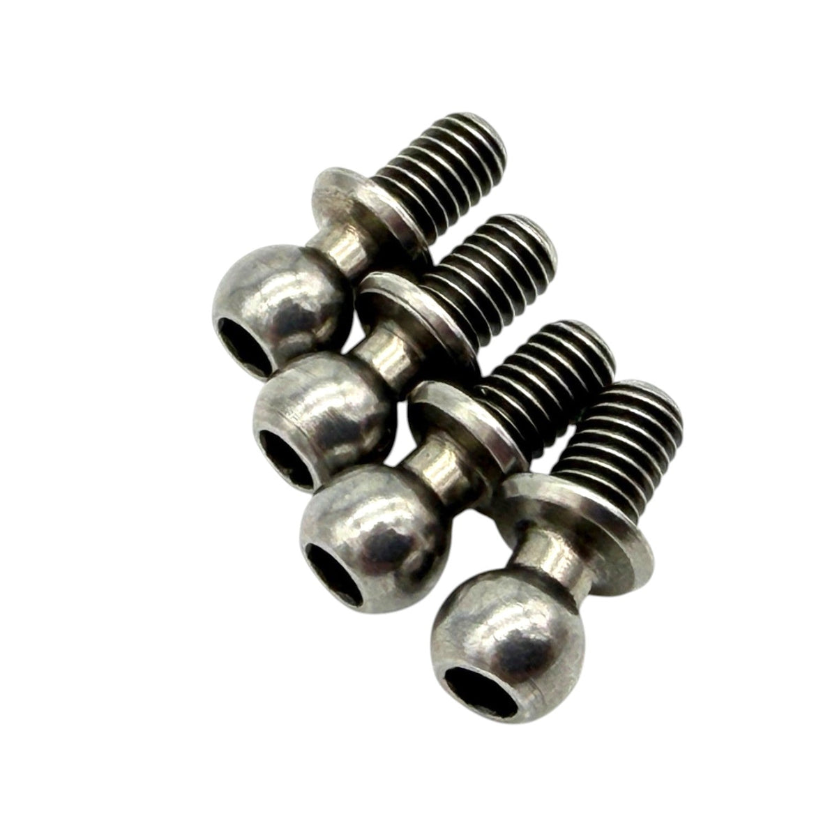 RC MAKER 4120 - 4.3mm Male Ball Stud (Medium) Polished (4)