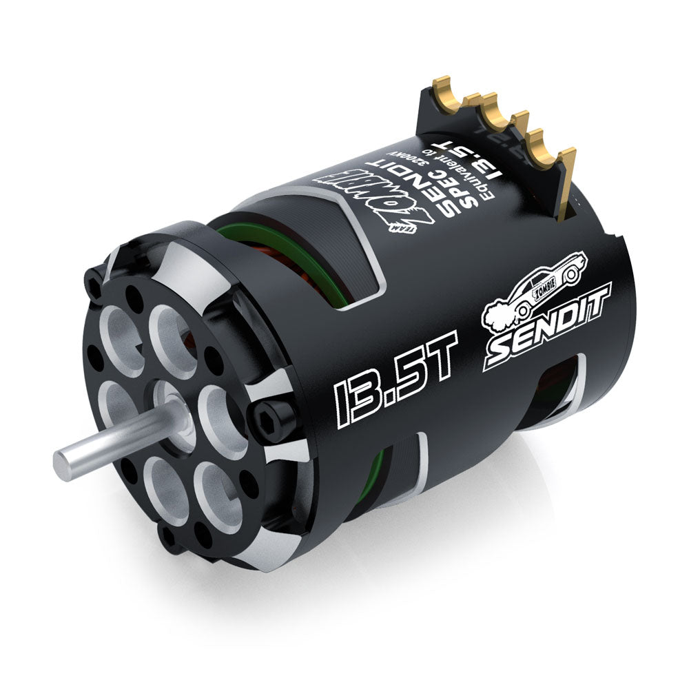 Team Zombie SENDIT SPEC 3200KV equivalent to 13.5T, 2600KV equivalent to 17.5T stock class VIOLENT OUTLAW motor