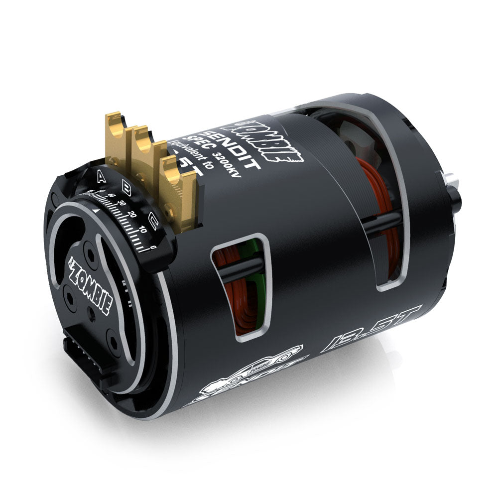 Team Zombie SENDIT SPEC 3200KV equivalent to 13.5T, 2600KV equivalent to 17.5T stock class VIOLENT OUTLAW motor