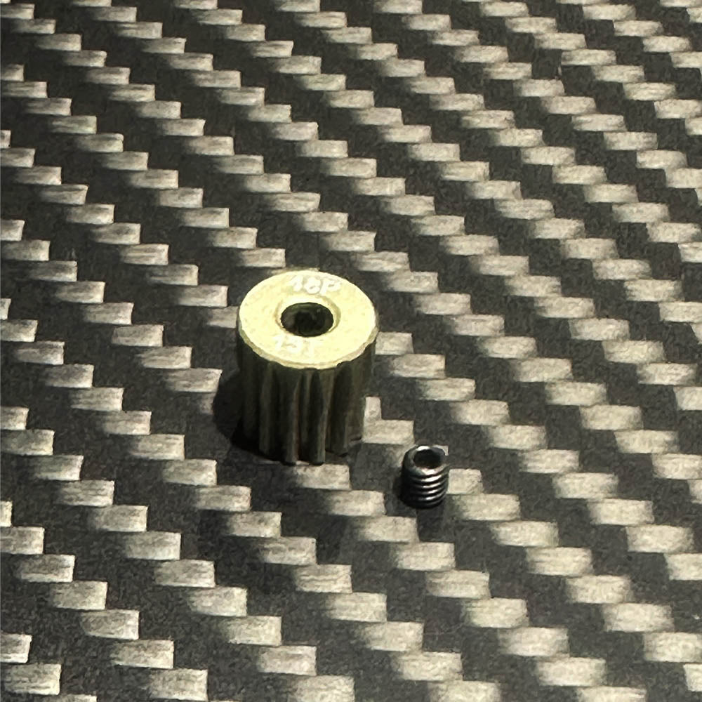 Team Zombie Hard-anodized Aluminum Pinion Gear 48pitch