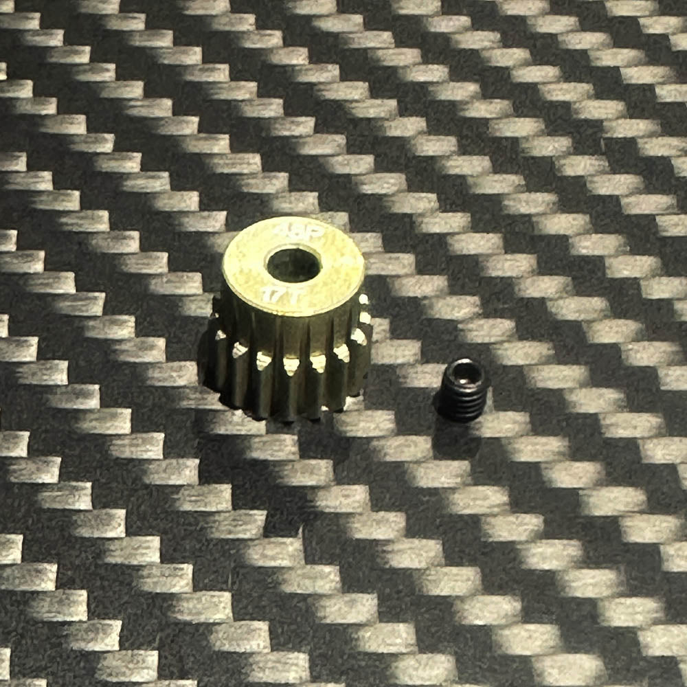 Team Zombie Hard-anodized Aluminum Pinion Gear 48pitch