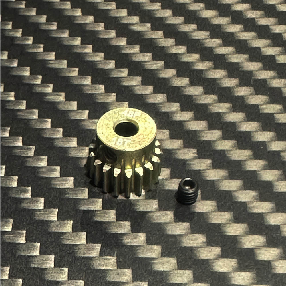 Team Zombie Hard-anodized Aluminum Pinion Gear 48pitch
