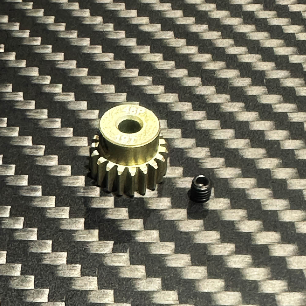 Team Zombie Hard-anodized Aluminum Pinion Gear 48pitch