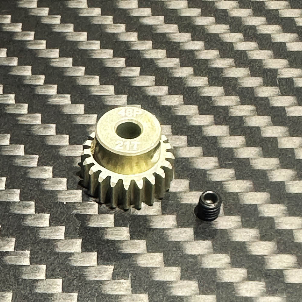 Team Zombie Hard-anodized Aluminum Pinion Gear 48pitch