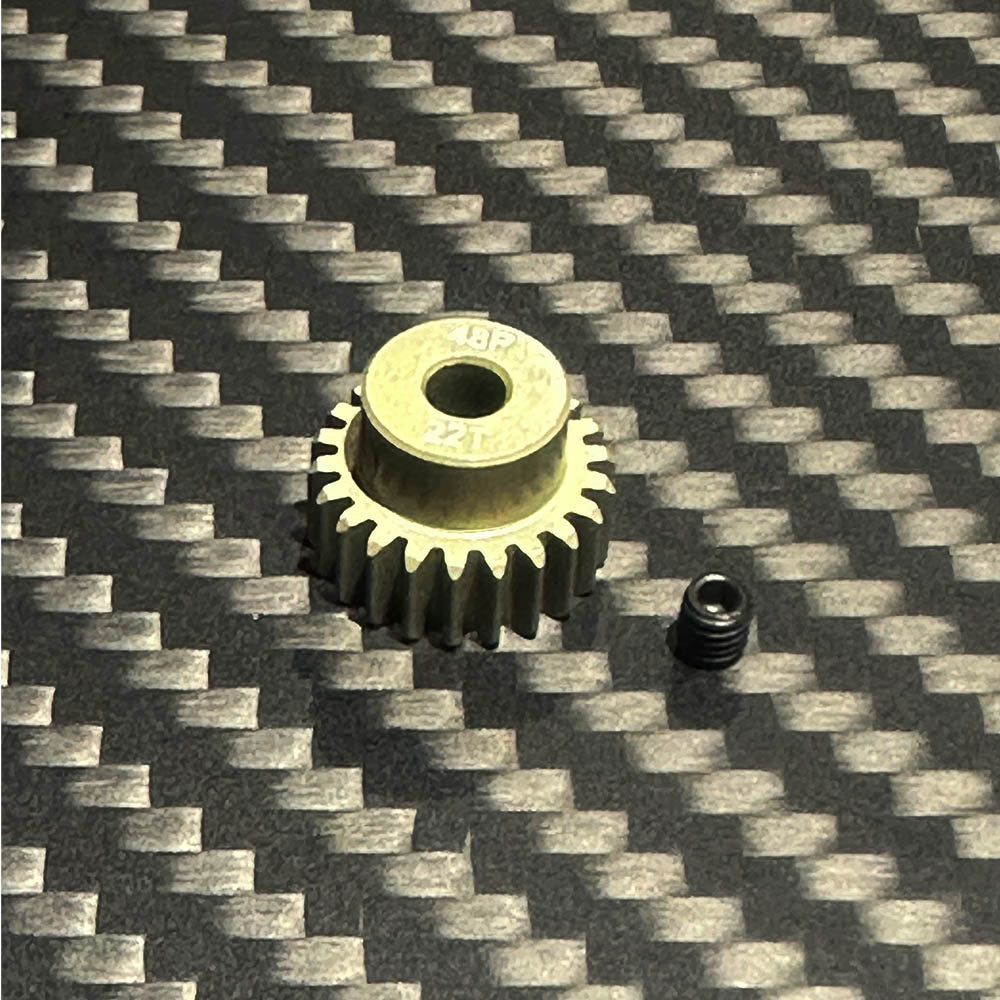 Team Zombie Hard-anodized Aluminum Pinion Gear 48pitch