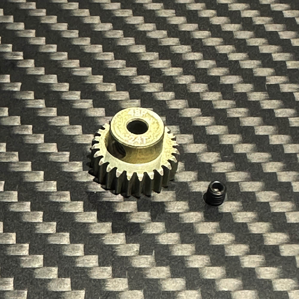 Team Zombie Hard-anodized Aluminum Pinion Gear 48pitch