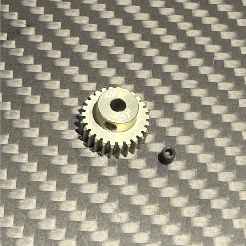 Team Zombie Hard-anodized Aluminum Pinion Gear 48pitch