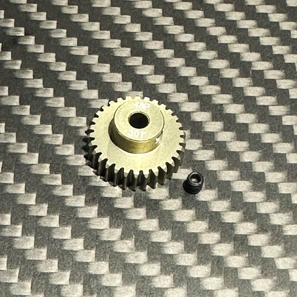 Team Zombie Hard-anodized Aluminum Pinion Gear 48pitch