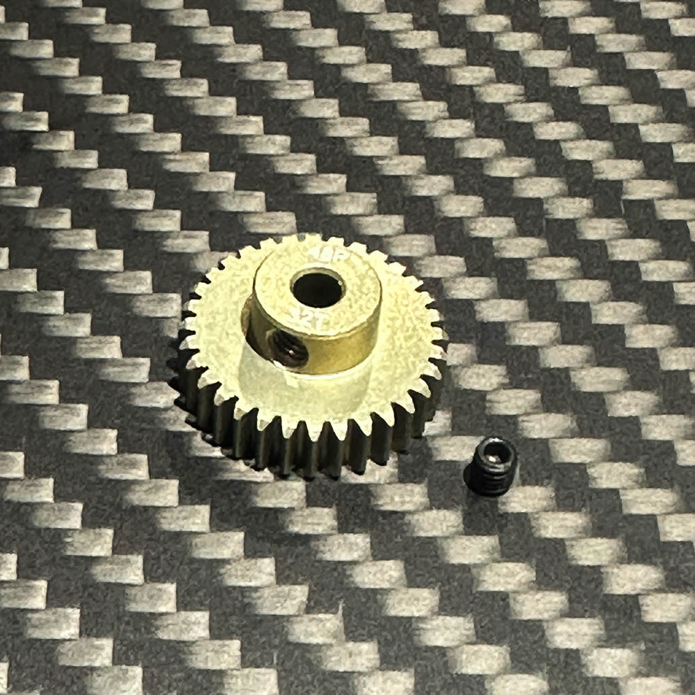 Team Zombie Hard-anodized Aluminum Pinion Gear 48pitch