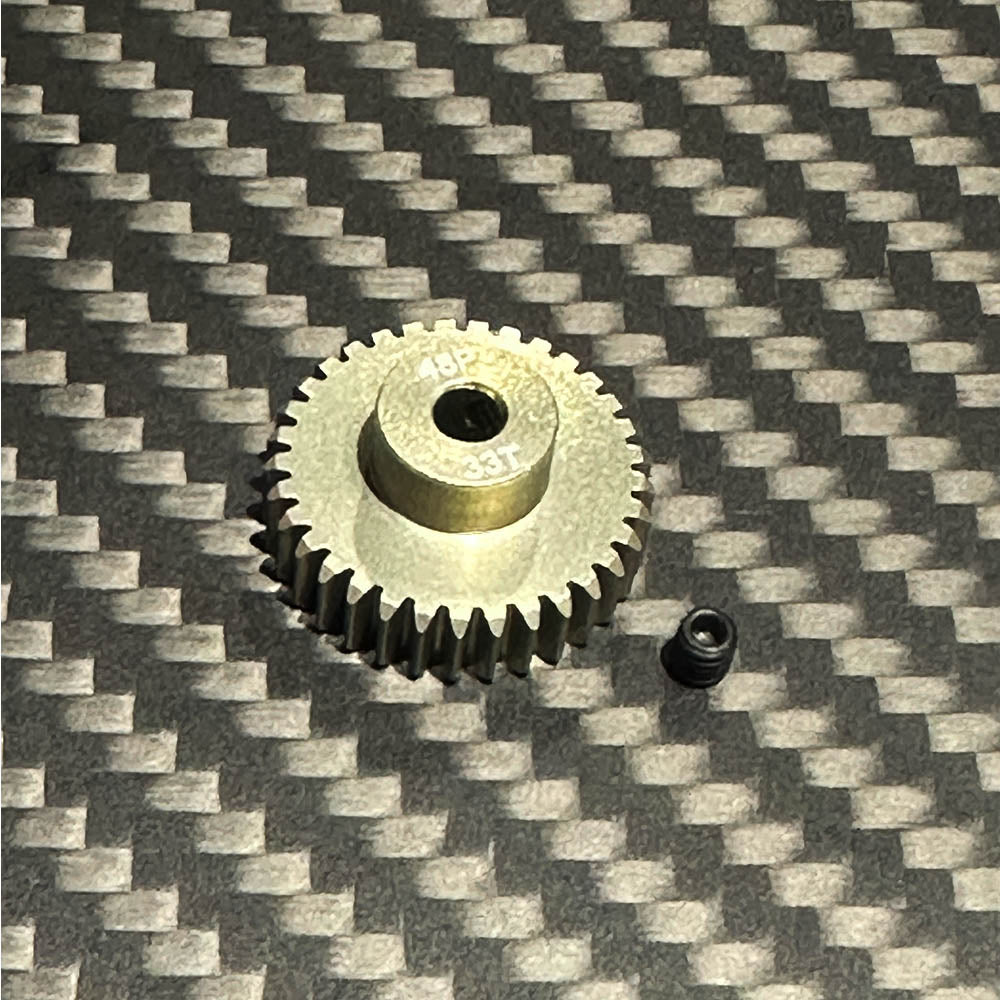 Team Zombie Hard-anodized Aluminum Pinion Gear 48pitch