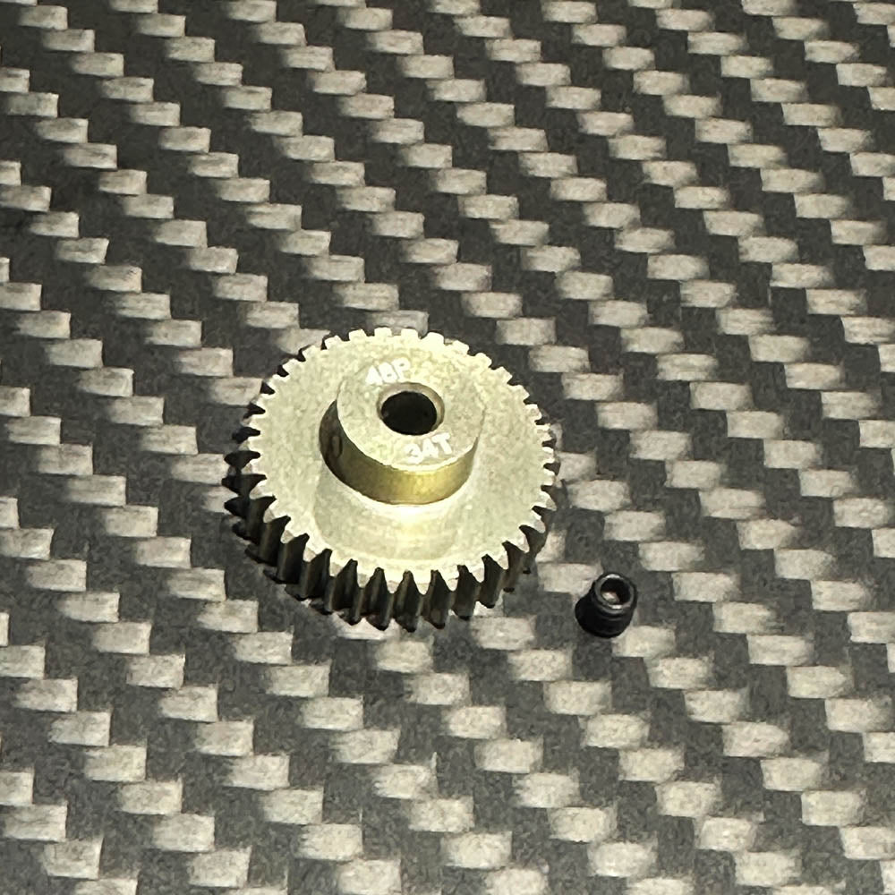 Team Zombie Hard-anodized Aluminum Pinion Gear 48pitch