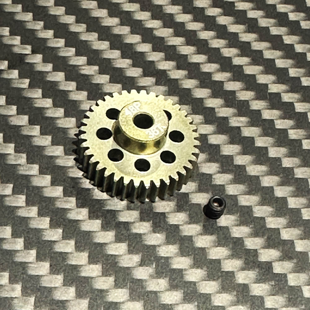 Team Zombie Hard-anodized Aluminum Pinion Gear 48pitch