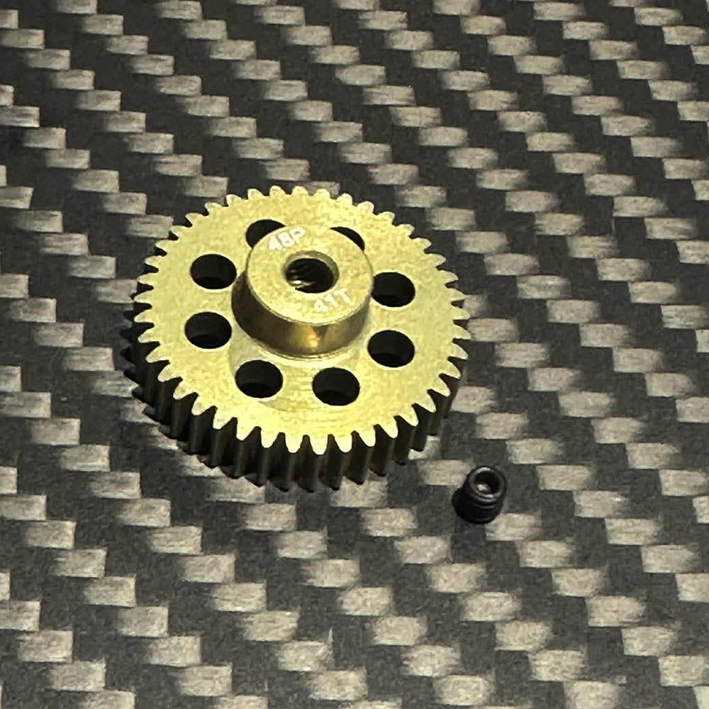 Team Zombie Hard-anodized Aluminum Pinion Gear 48pitch