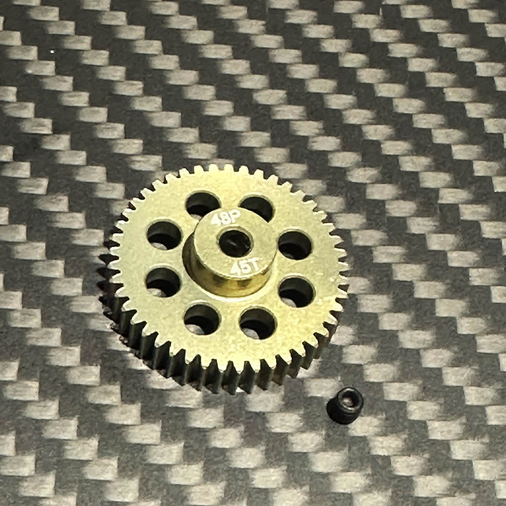 Team Zombie Hard-anodized Aluminum Pinion Gear 48pitch