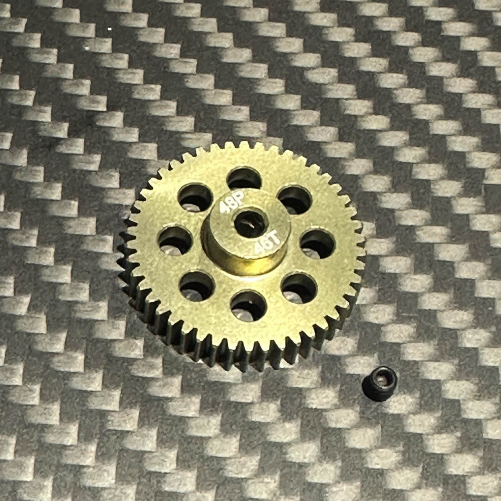Team Zombie Hard-anodized Aluminum Pinion Gear 48pitch