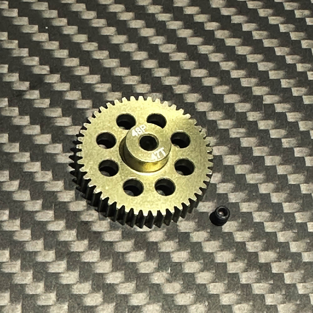 Team Zombie Hard-anodized Aluminum Pinion Gear 48pitch