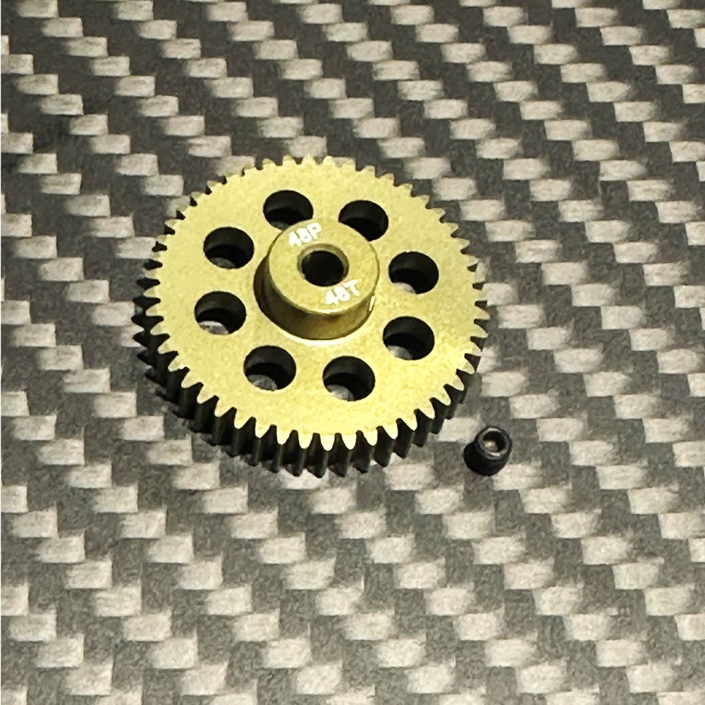 Team Zombie Hard-anodized Aluminum Pinion Gear 48pitch