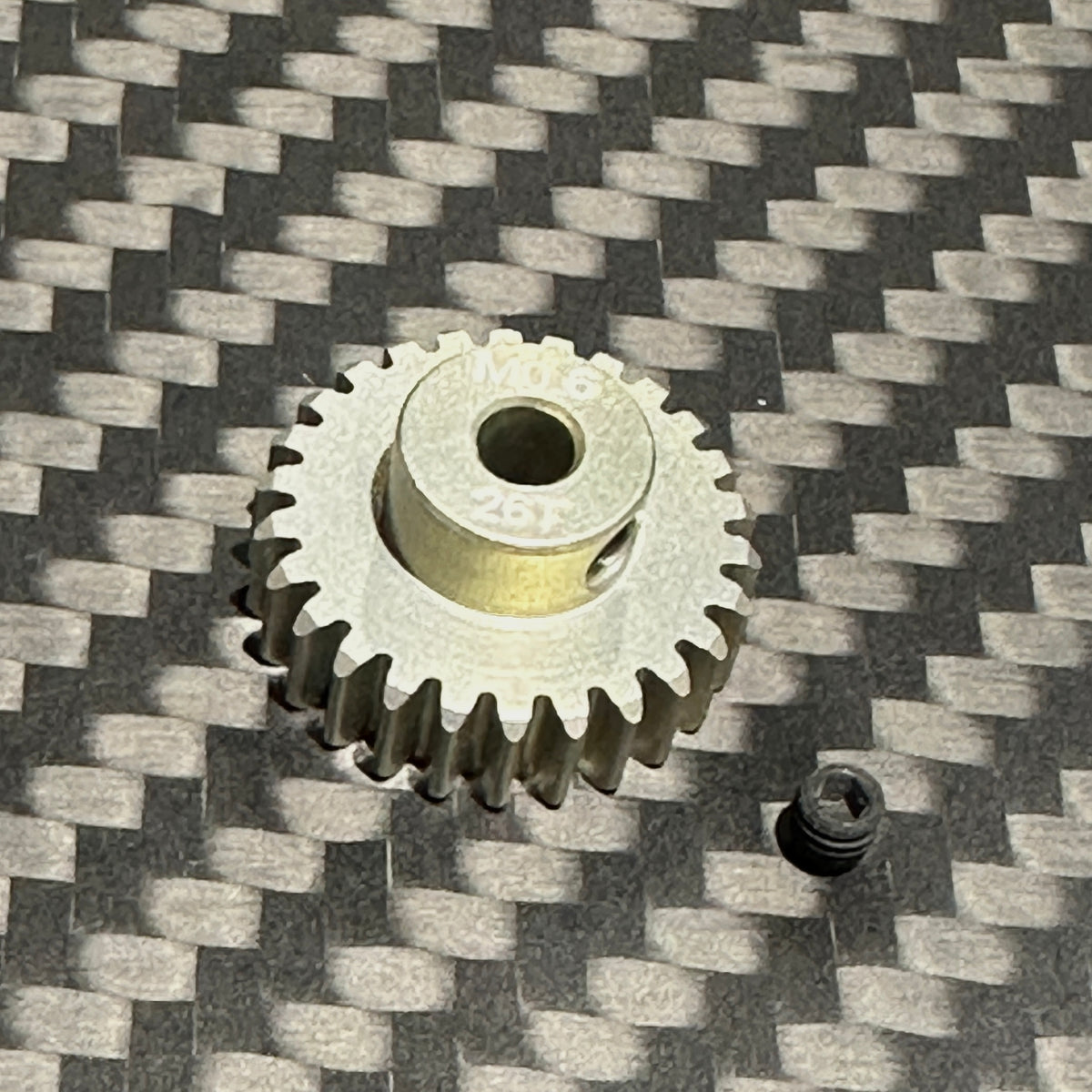 Team Zombie Hard-anodized Aluminum Pinion AV Gear M 06 pitch fits Tamiya