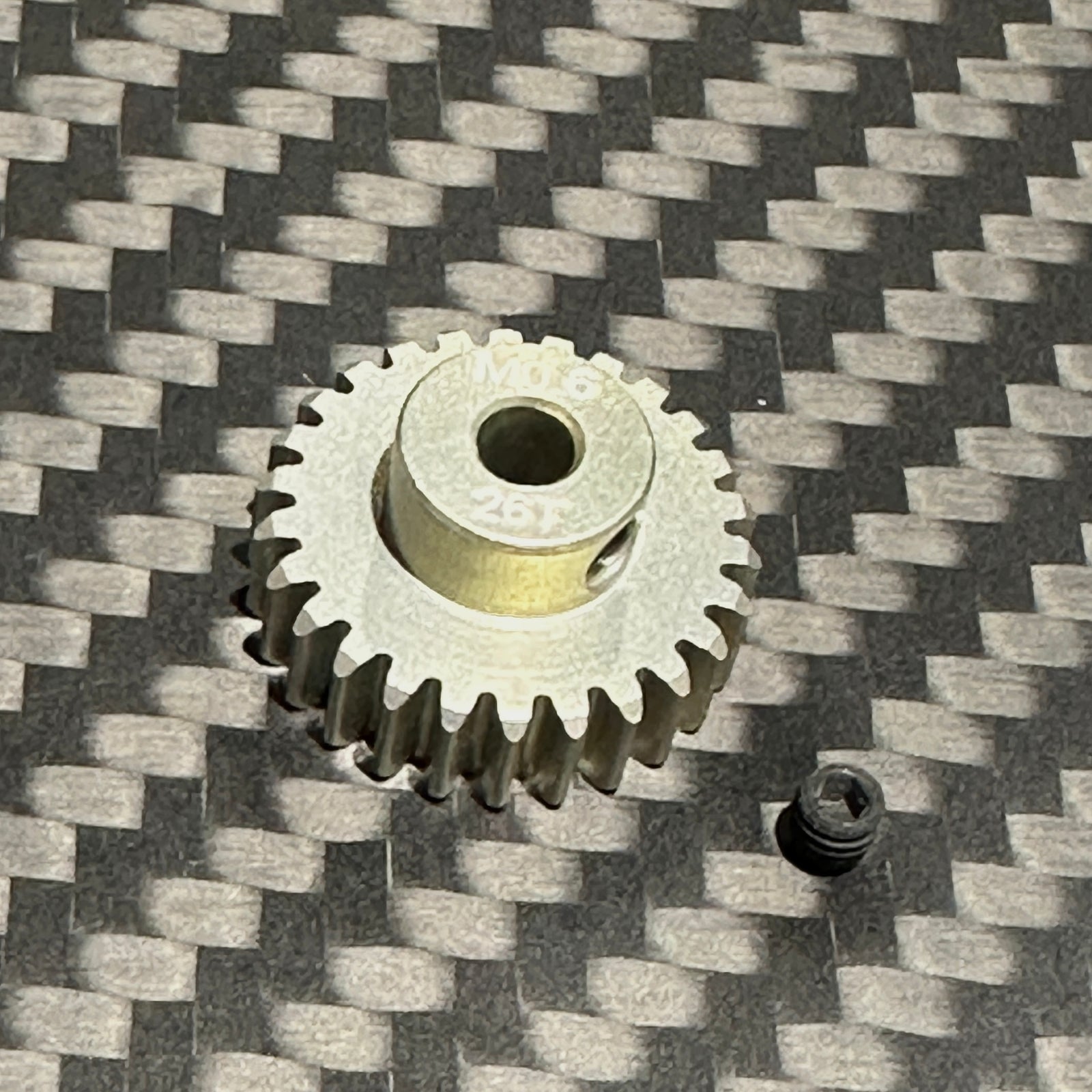Team Zombie Hard-anodized Aluminum Pinion AV Gear M 06 pitch fits Tamiya