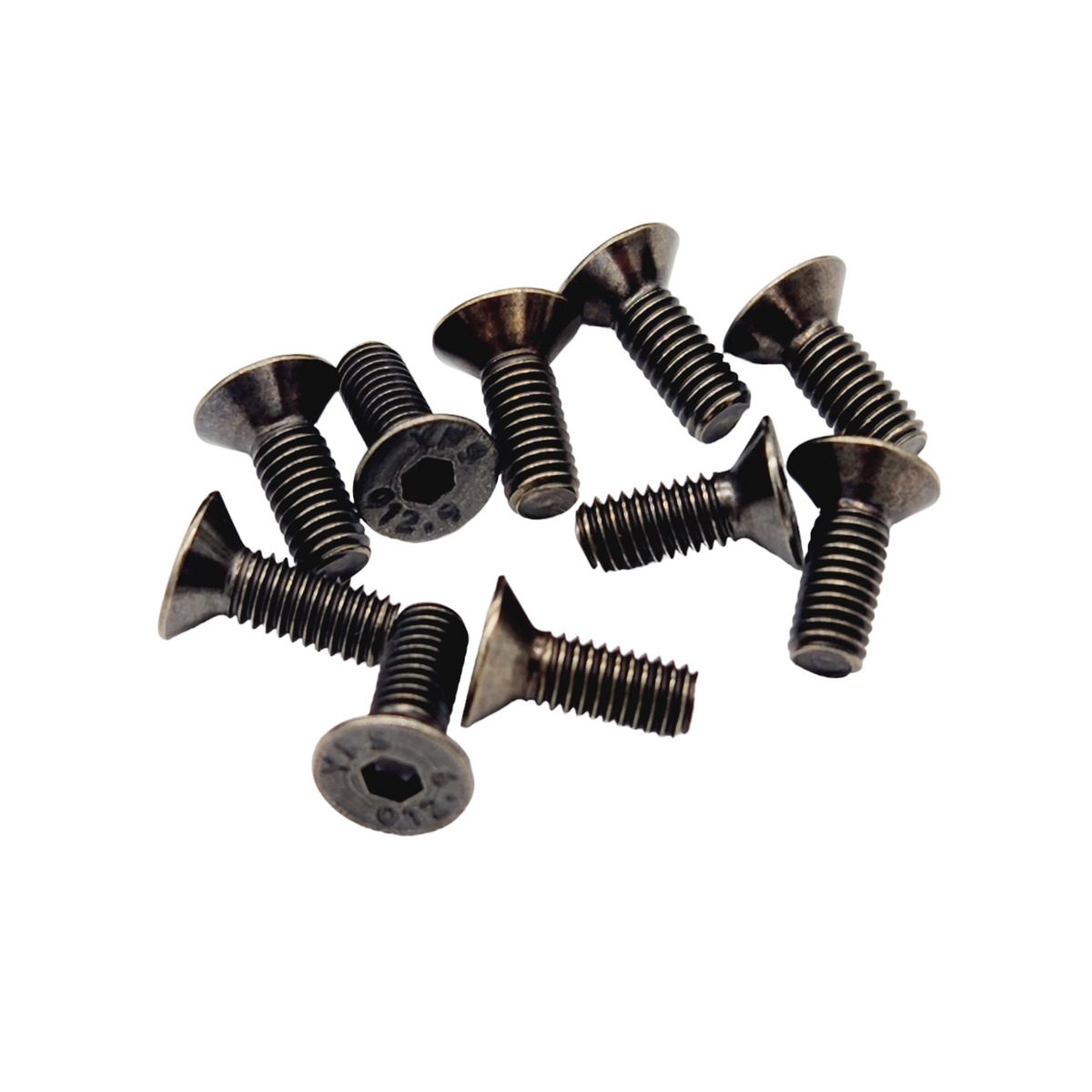RC MAKER 9025 - M3 x 8mm Flat Head Screws (10)